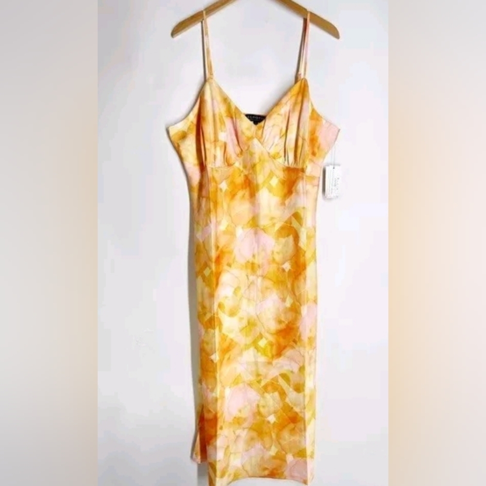 BRAND NEW Eloquii Size 16 Satin-like spaghetti straps slip dress